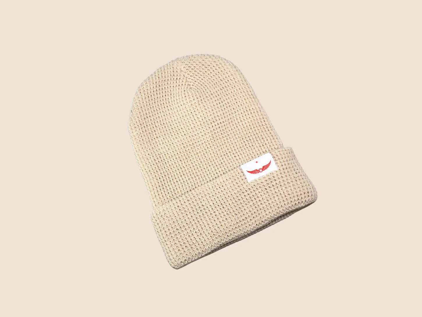 Waffle Knit Beanie - Image 3